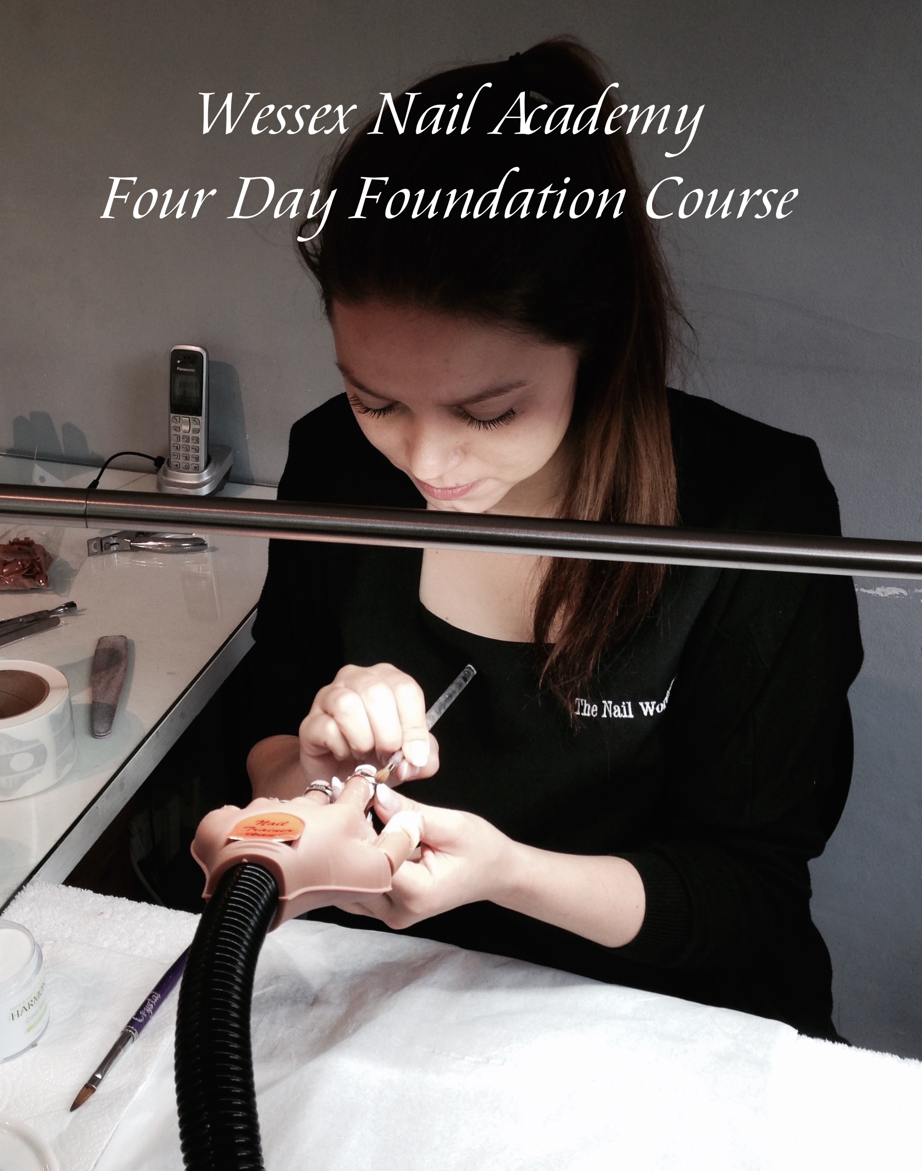 Acrylic nail Training course, Nail extension training , nail training course, Wessex Nail Academy Okeford Fitzpaine, Dorset